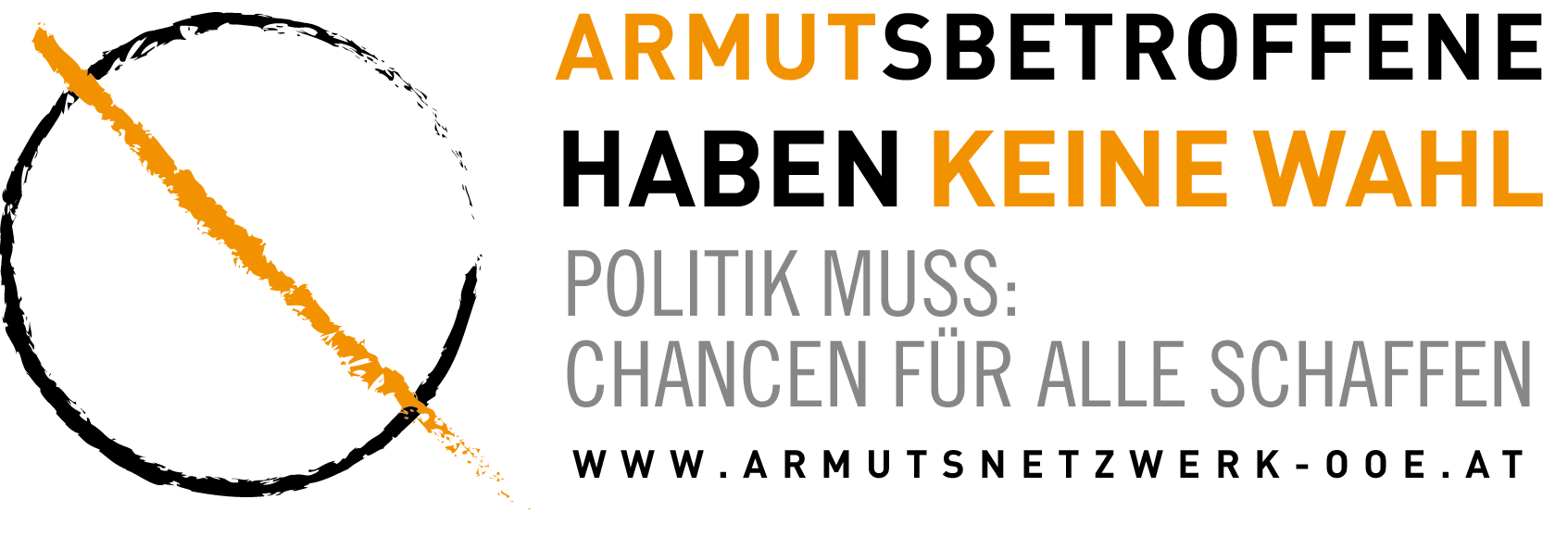 logo Armutsbetroffenen haben keine Wahl